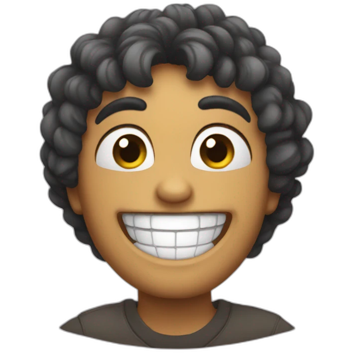 Never lose your smile emoji