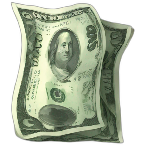 Lost money emoji