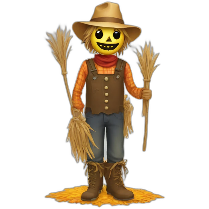 Scarecrow emoji