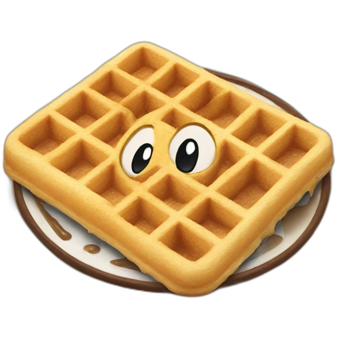 mickey mouse waffle emoji