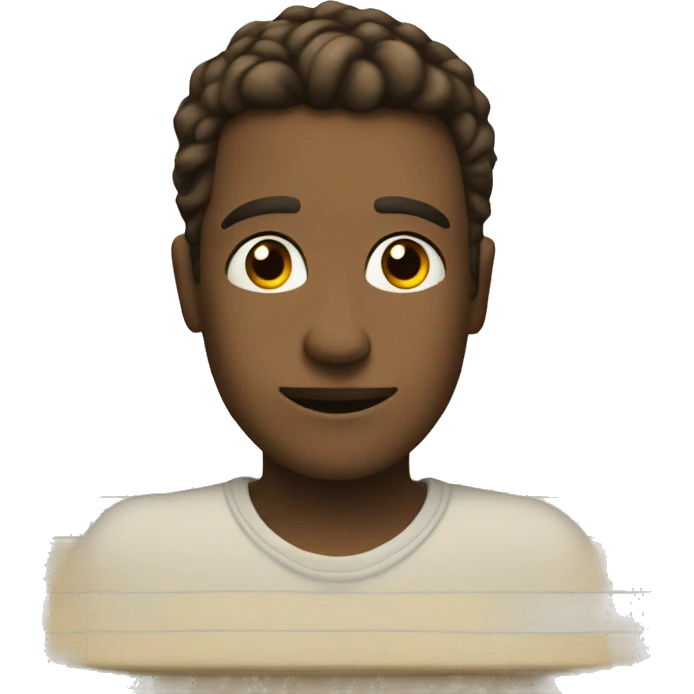 There are writings in the notebook emoji