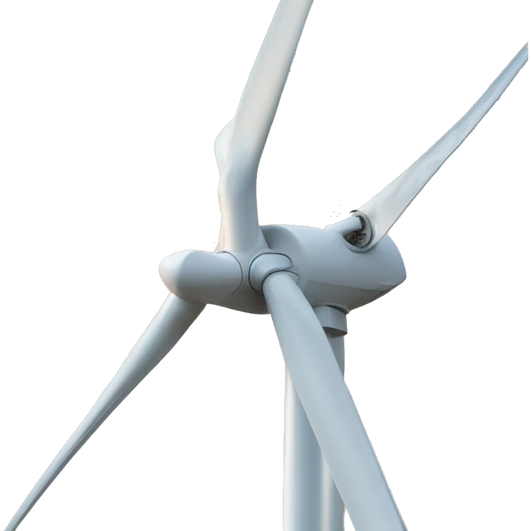 photorealistic Wind turbine emoji