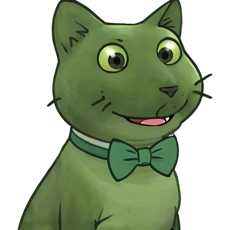 Cat smile emoji