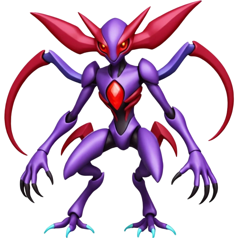 Darkrai-Deoxys-Genesect-Fakémon-hybrid-creature (full body)  emoji
