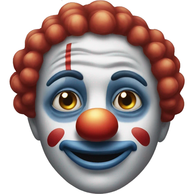 Clown with third eye emoji