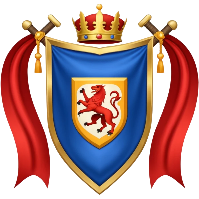 medieval heraldry banner emoji