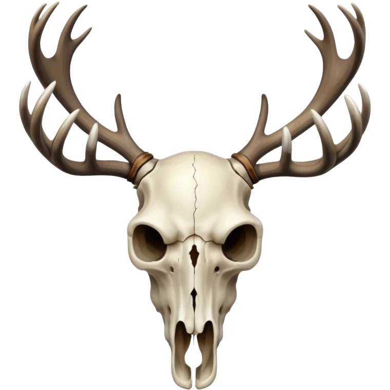 Deer skull emoji