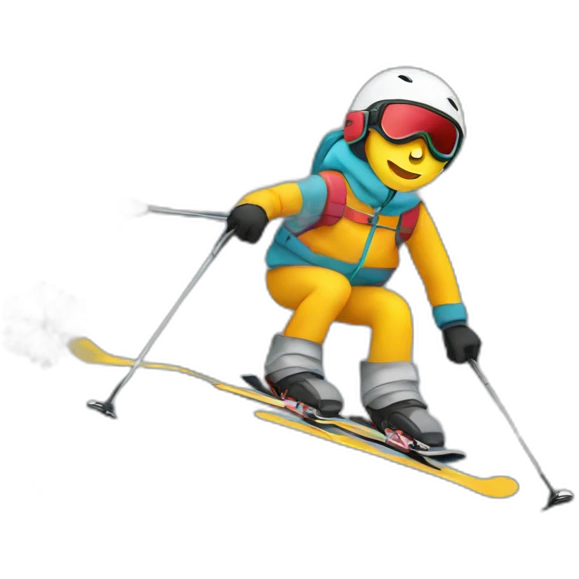 Skiing emoji