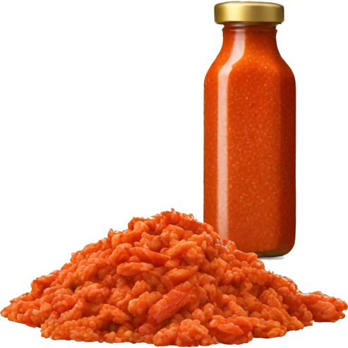 red pesto emoji