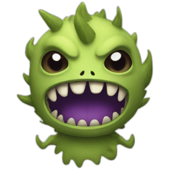 Monstre emoji