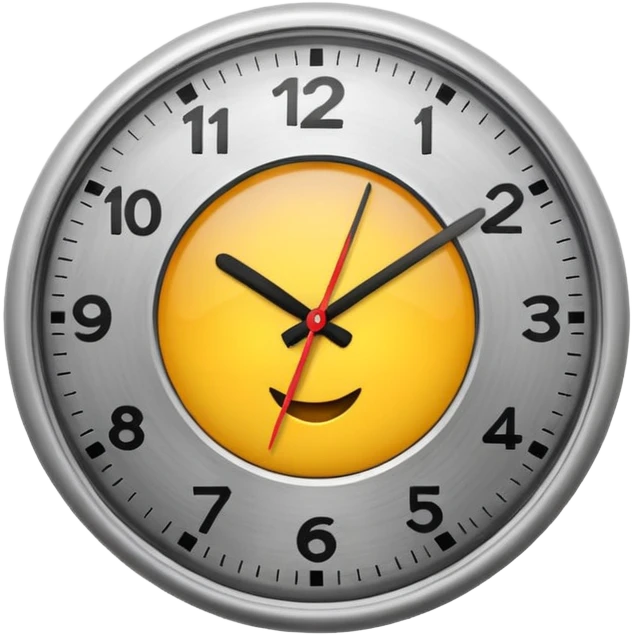 Clock it emoji