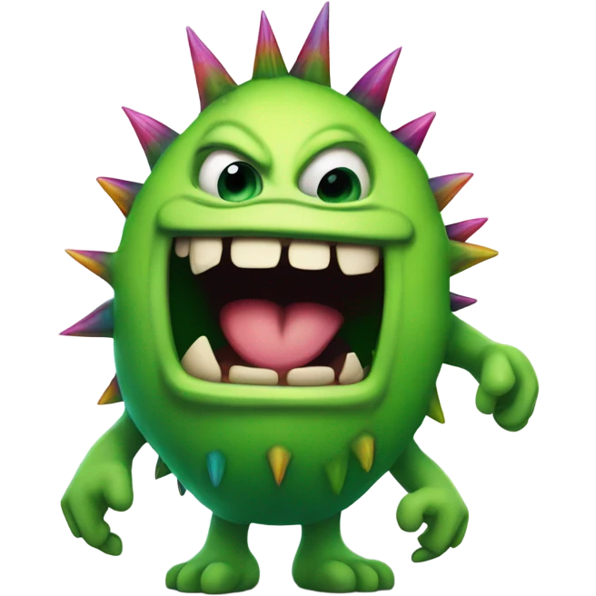 Green monster  emoji