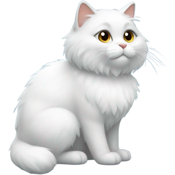 Cat in snow emoji