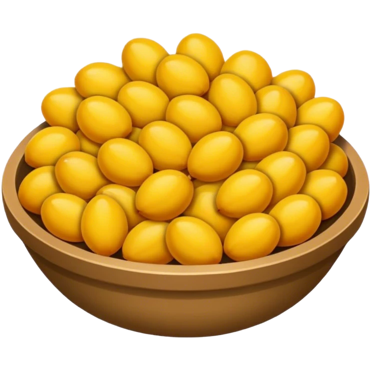 graines de fèves emoji
