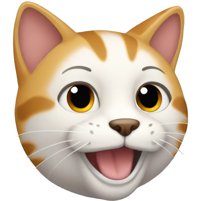 Gato riendo  emoji