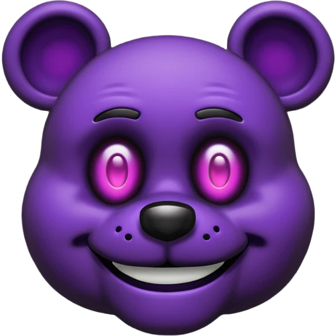A Shadow Freddy Fazbear emoji emoji