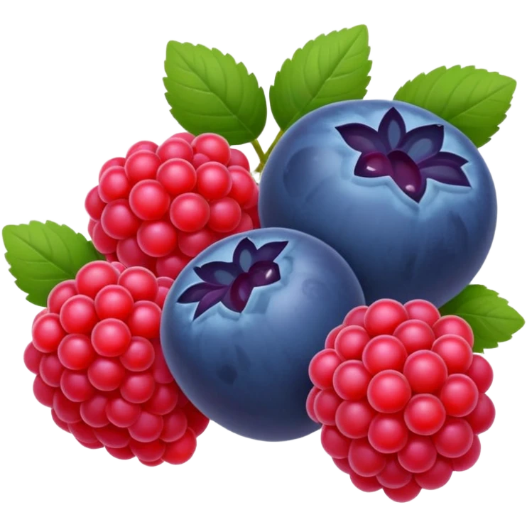 Mirtilli e Lamponi emoji