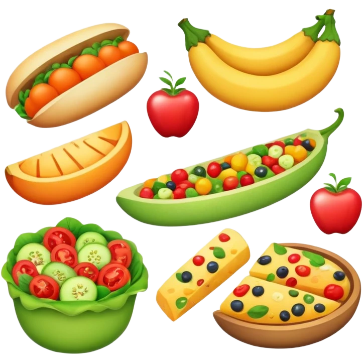 vegan food emoji