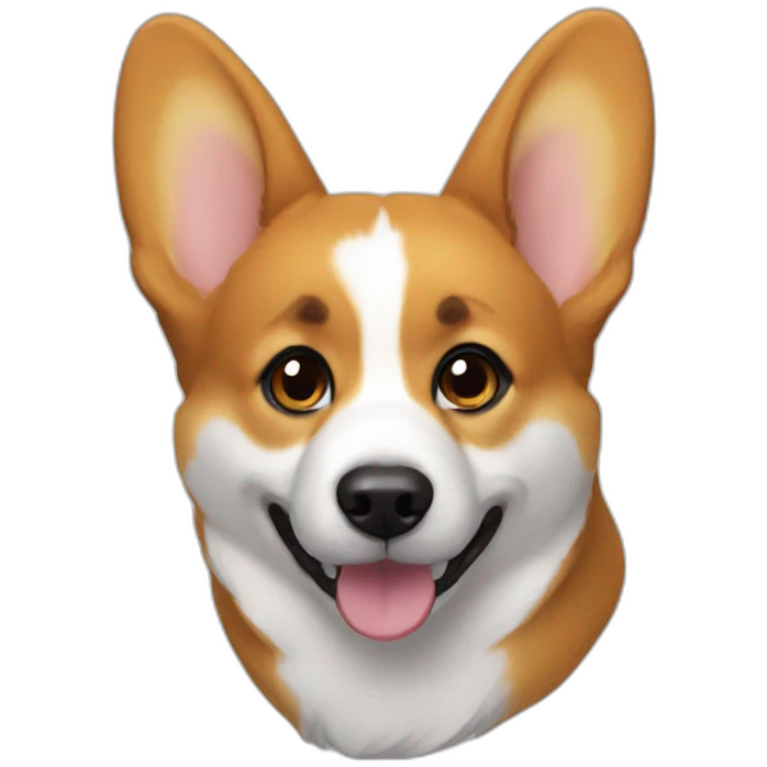 vulcan corgi emoji