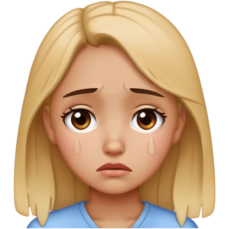 Broken hearted girl  emoji