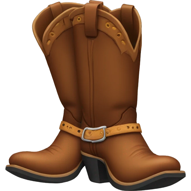 Cowboy boots emoji