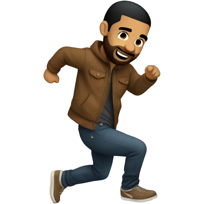 Drake bouncing emoji