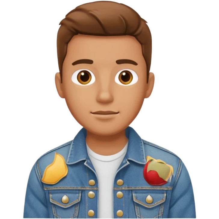 Single man dener emoji