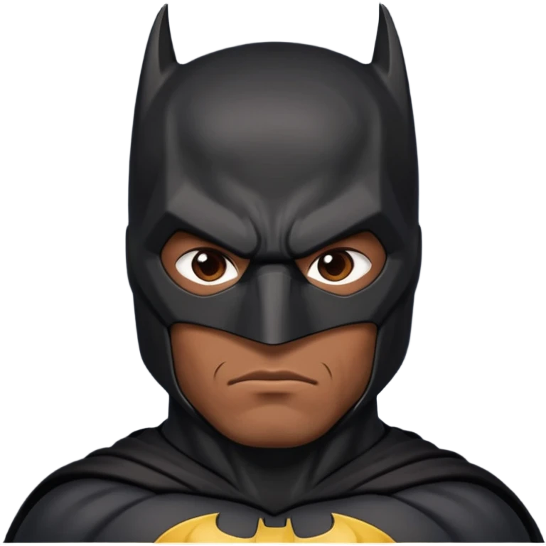  brown Batman emoji