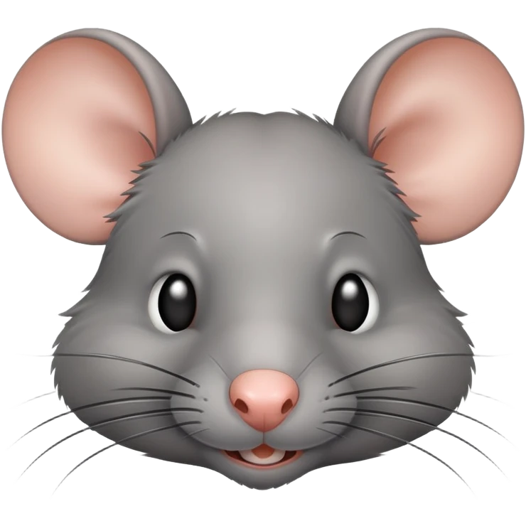A rat smirking  emoji