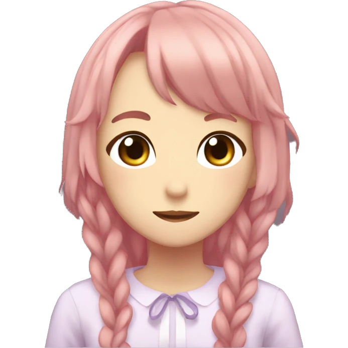 monika de ddlc emoji