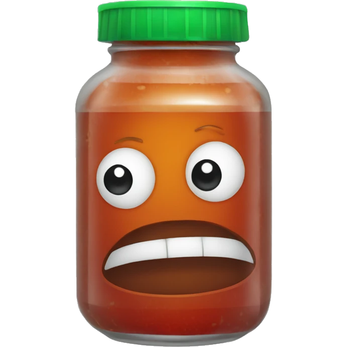 sick siracha jar emoji