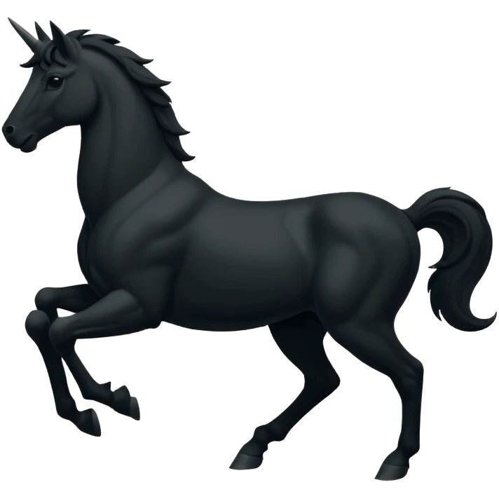 centaur silhouettes emoji