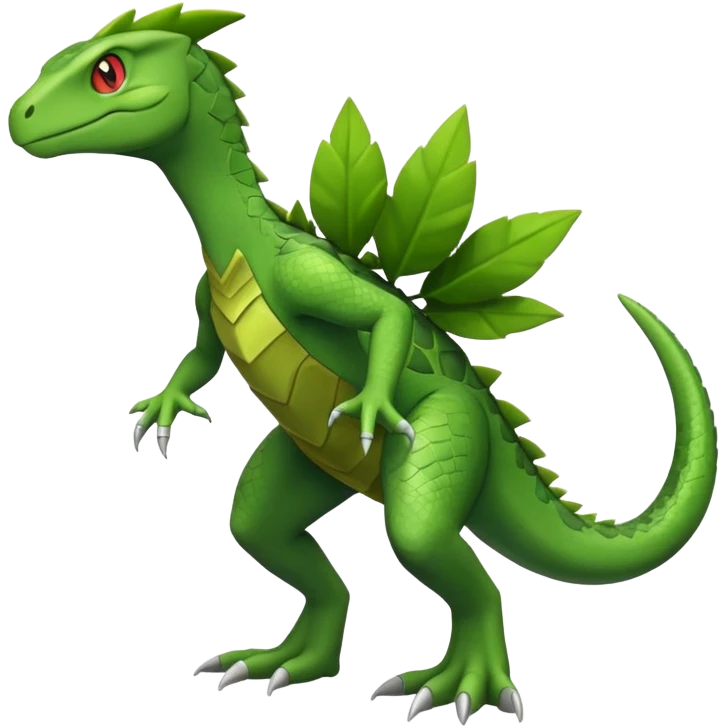 Sceptile (full body)  emoji