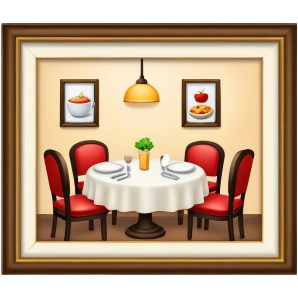 식당 emoji