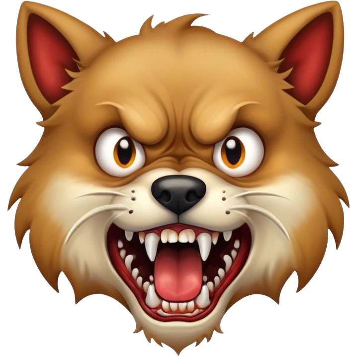 Perro rabioso  emoji