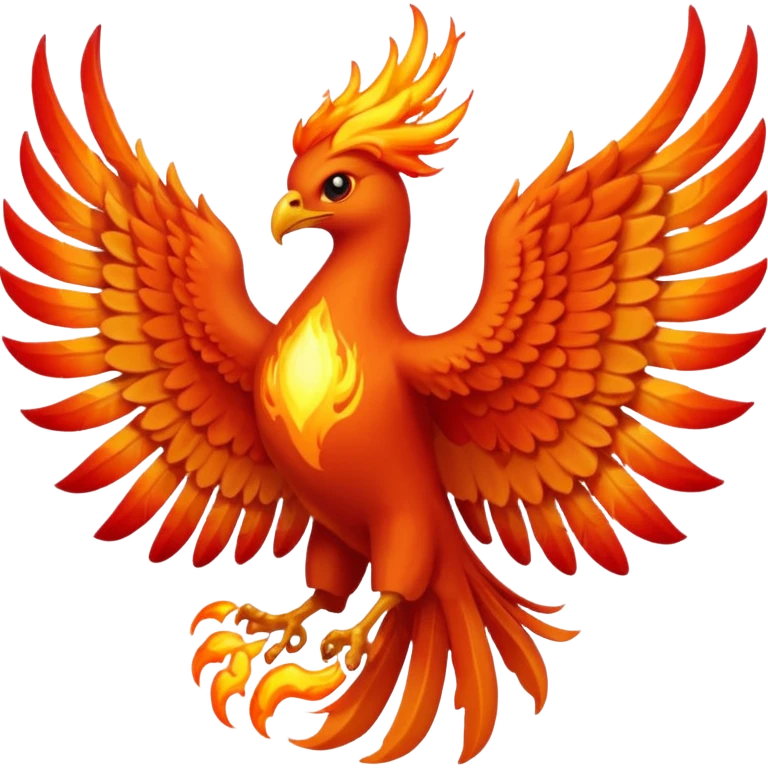 Phoenix rising emoji