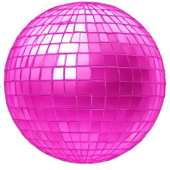 discoball pink emoji