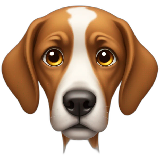 bored dog emoji