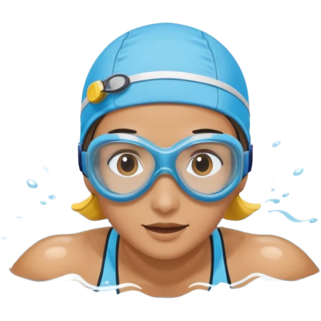 swimmer with water Athlete in Action emoji