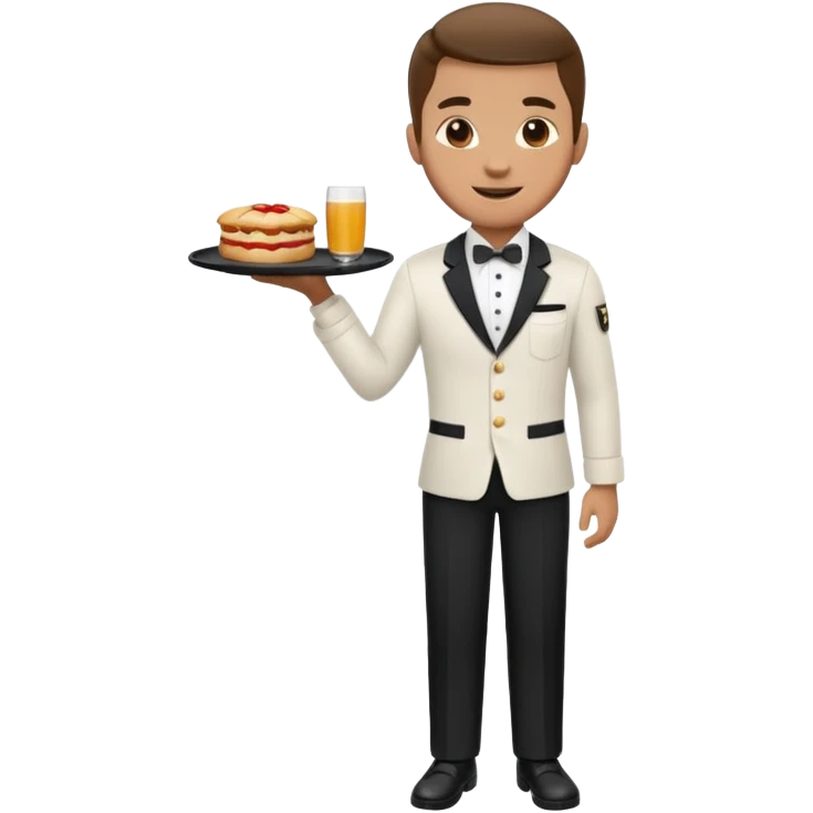 meseros cuerpo completo emoji