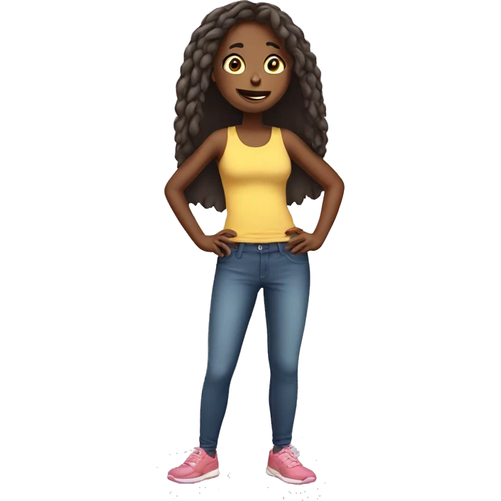 Girl on diet  emoji