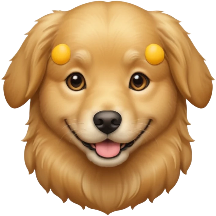 cute / godlen retriever emoji