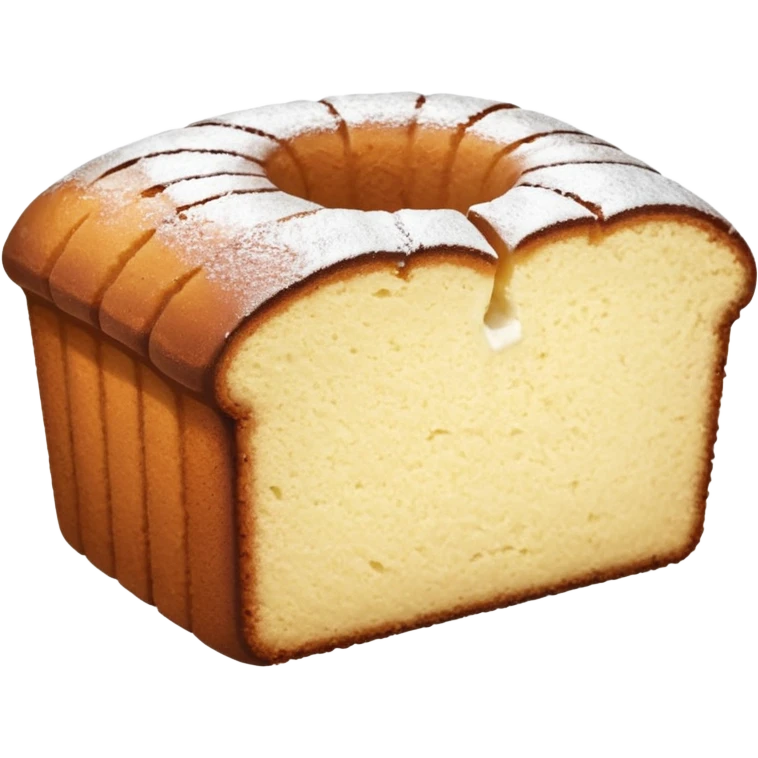 BROWN POUND CAKE emoji
