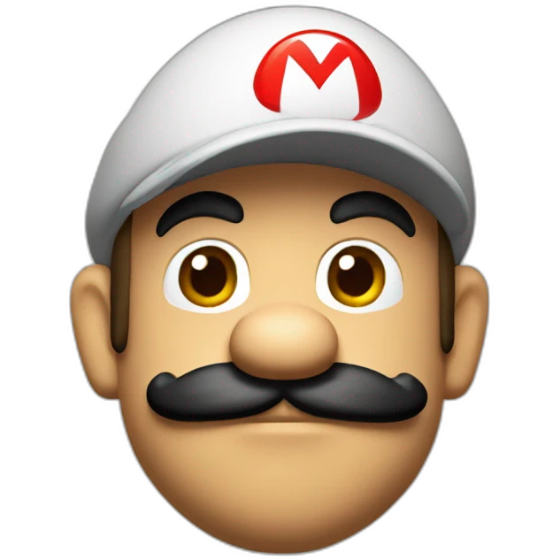 Singe qui bas Mario emoji
