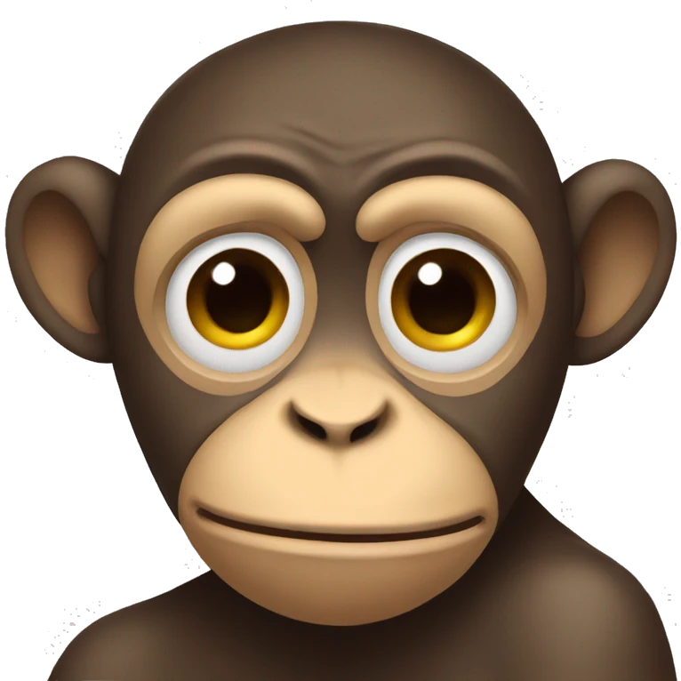 sad monkey emoji