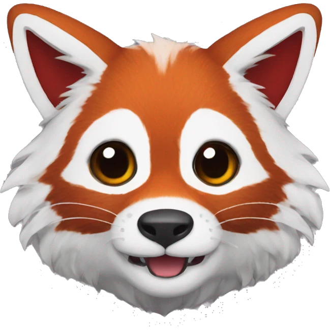 Sea wolf mixed with flannel moth, blackbuck horns and red panda emoji