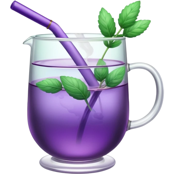 Lavender Mint tea emoji