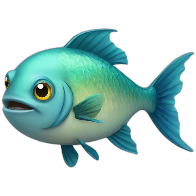 Talking fish emoji