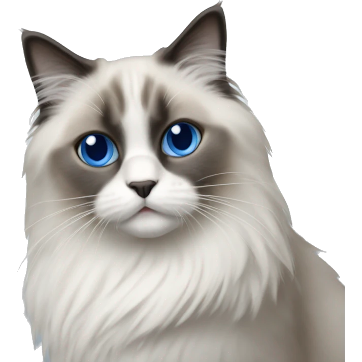 blue point ragdoll emoji