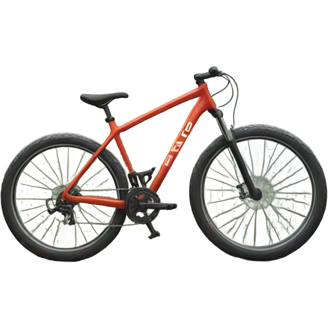 Bike on a mountain emoji